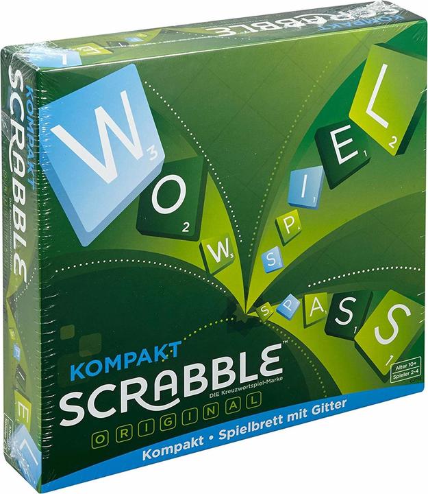 Actual product image Mattel Games SCRABBLE Travel (German, 2 - 4 Players)
