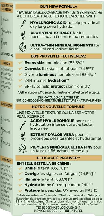 Actual product image Garnier BB Cream (Dark Shade)