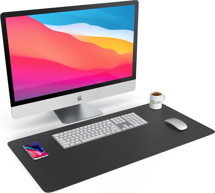 Actual product image CSL Mouse pad, XXL 800 x 400 x 3 mm Mouse mat, XXL Mouse pad / Non-slip, black (XXL)