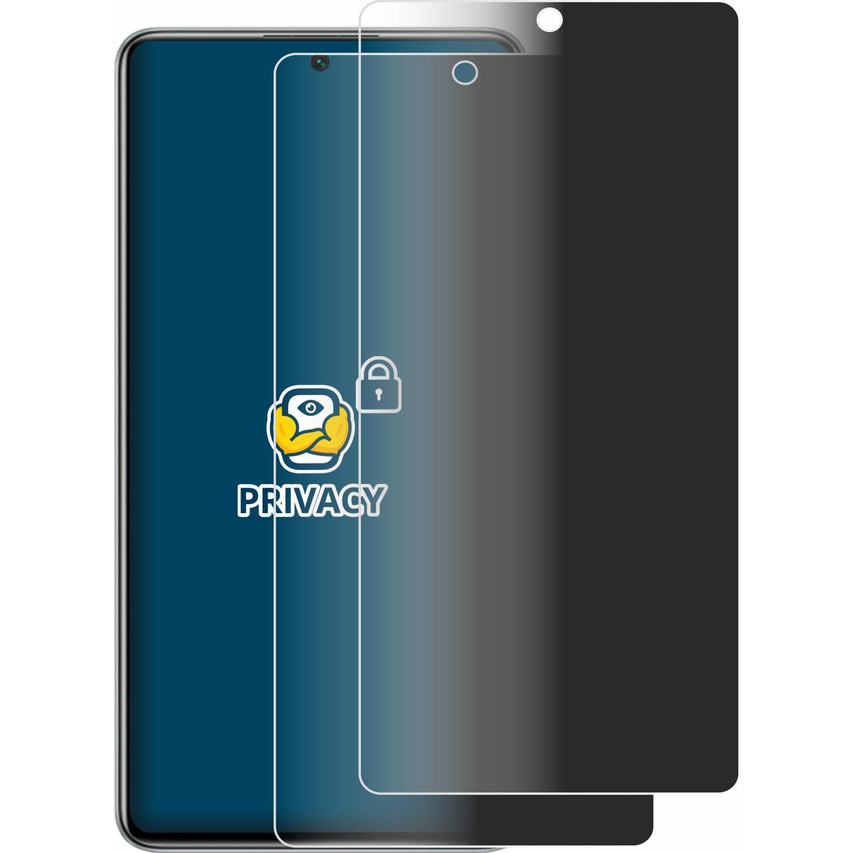 Thumbnail - BROTECT Sichtschutzfolie Anti-Spy Privacy Folie Blaulicht-Schutz (2 Stück, Xiaomi Mi 11T 5G), Smartphone Schutzfolie, Bl...