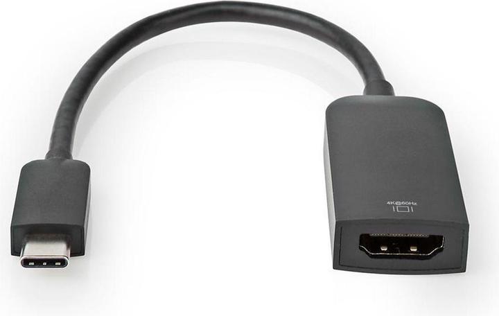 Image du produit Nedis Adaptateur USB-C™ | USB 3.2 Gen 1 | USB-C™ mâle | HDMI™ femelle | 4K@60Hz | 0.20 m | Rond | Ver (HDMI, 20 cm)
