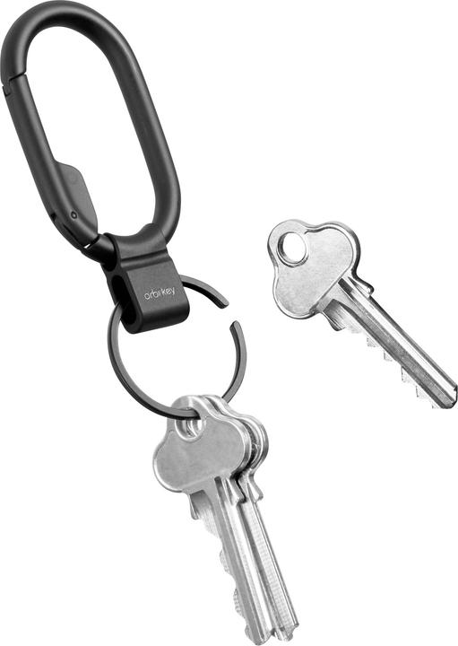 Produktbild Orbitkey Clip Mini -avainlenkki, musta