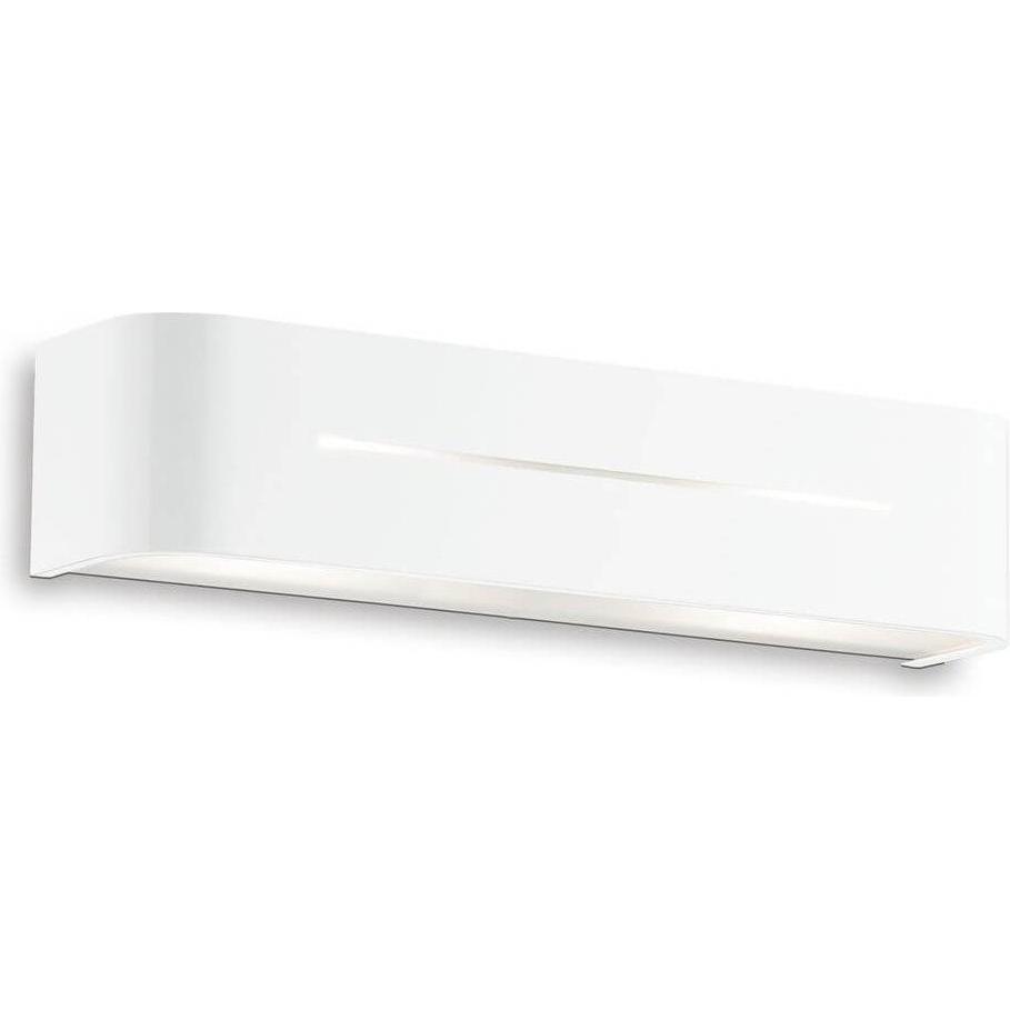 Ideal lux, Wandleuchte + Deckenleuchte, POSTA Wandleuchte E14 2-fach dimmbar Weiss 051963 (E14)