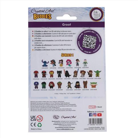Produktbild Craft Buddy Groot, Crystal Art Figur ca. 11x8cm