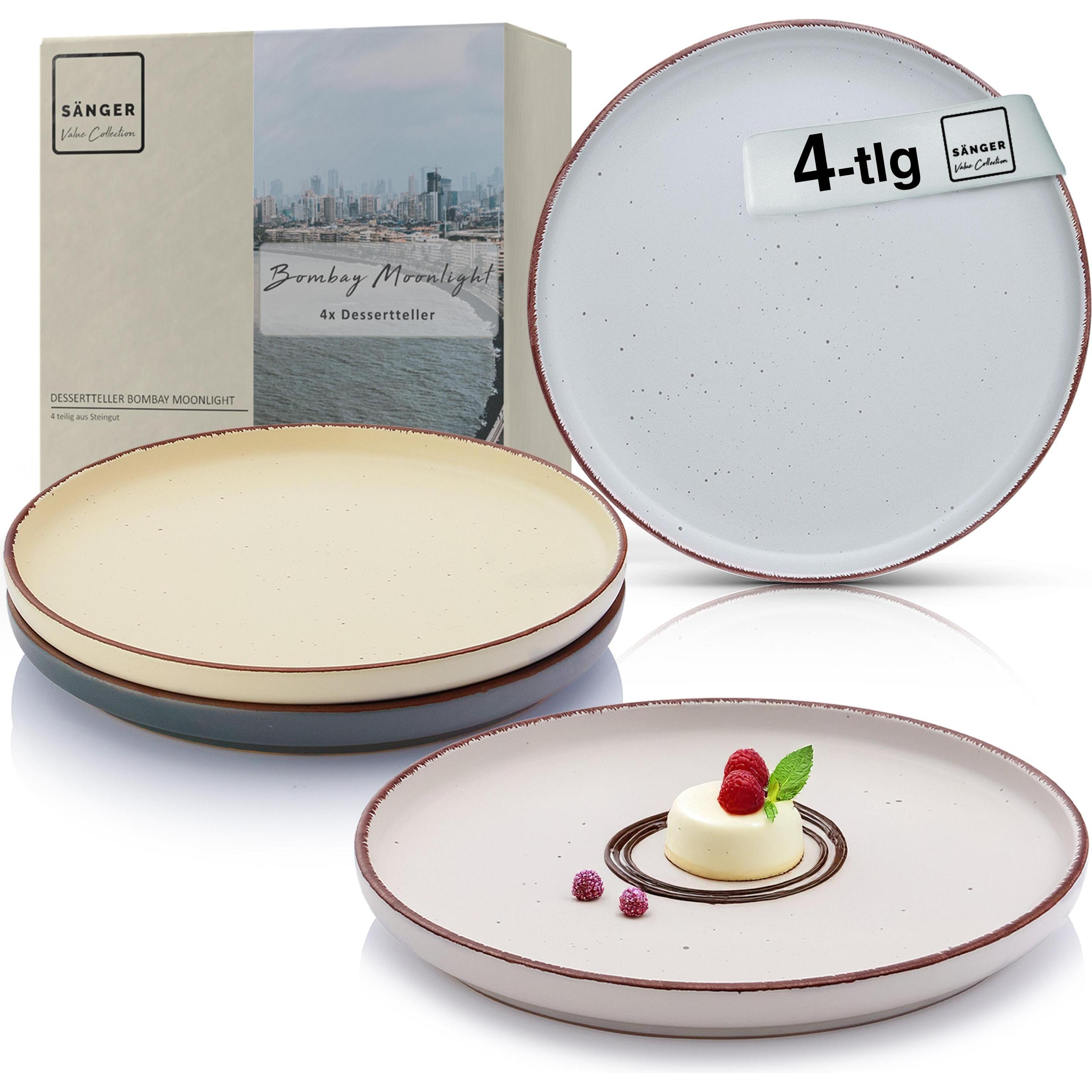 Sänger Dessertteller Set Bombay Moonlight, Teller, Mehrfarbig