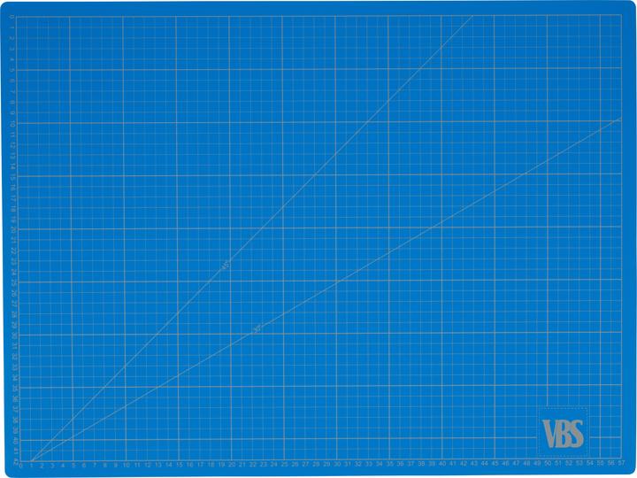 VBS Cutting mat "Profi", blue
