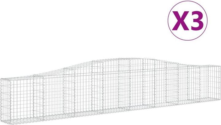 Produktbild vidaXL Gabionenkorb