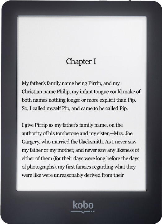Kobo Glo (6", 2 GB, Black)
