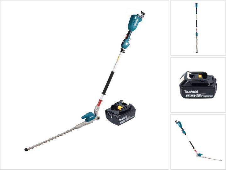 Produktbild Makita DUN 500 WG Akku Heckenschneider 18 V 50 cm Brushless + 1x Akku 6,0 Ah - ohne LadegerÃ¤t (Akkubetrieb)