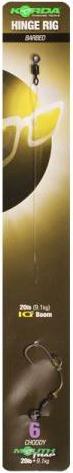 Actual product image Korda hinge rig without a size 8 choddy hook, 20lb