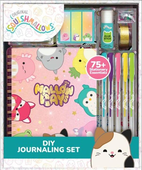 Actual product image Squishmallows Journaling Set