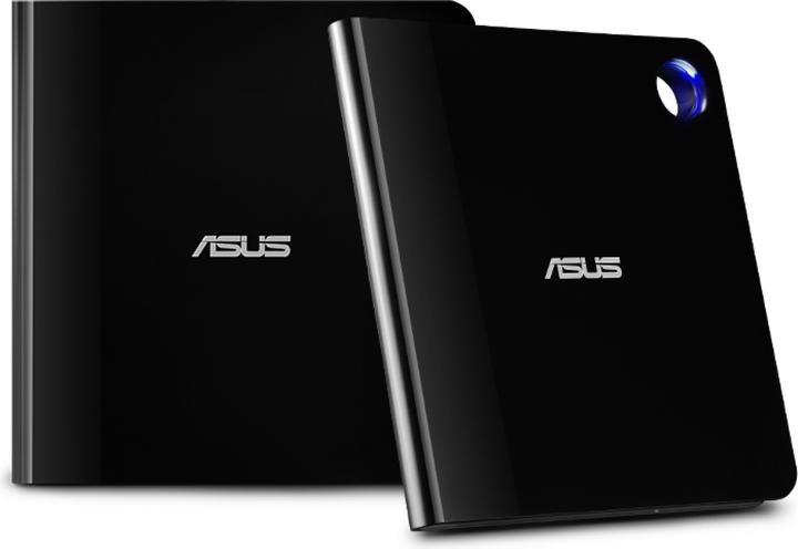 Actual product image ASUS SBW-06D5H-U BLACK USB3.1 (Blu-ray drive, Blu-ray burner, CD burner, CD drive, DVD writer, DVD drive)
