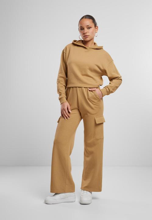 Image du produit Urban Classics Sweat à capuche femme oversized cropped Light Terry - 159545 (XL)