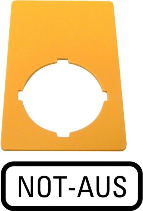 Image du produit Eaton Panneau d'arrêt d'urgence 33x50mm FR Arrêt d'urgence