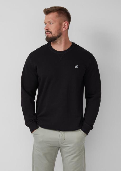 Produktbild s.Oliver Sweatshirt Sweatshirt aus Baumwollmix mit Crew Neck (XXL)