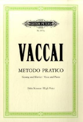 Image du produit Metodo Pratico di Canto Italiano (Allemand, Nicola Vaccai, 2017)