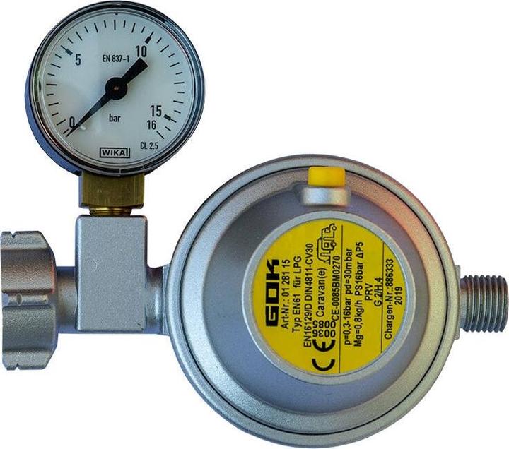 Actual product image GOK Safety pressure regulator