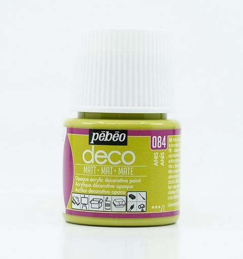 Produktbild Pebeo Deco Matte Acrylfarben (Rote Johannisbeere, 45 ml)
