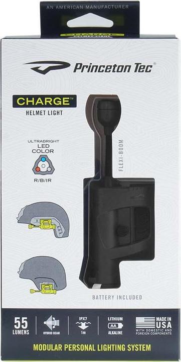 Actual product image Princeton Tec Charge MPLS LED Flashlight 55 lm Black (55 lm)