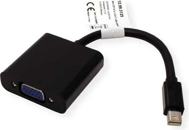 Produktbild Value Adapterkabel Mini DP-VGA ST/BU (Mini DP, 15 cm)