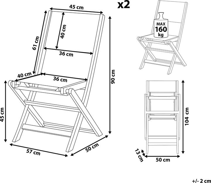 Produktbild Beliani Cesana