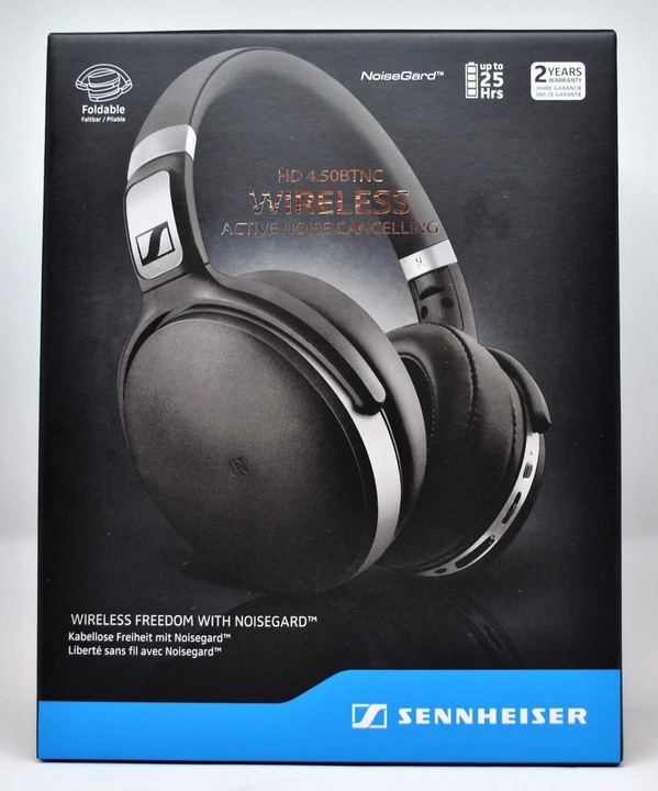 Immagine prodotto Sennheiser HD 4,50 Btnc (ANC, 19 h, Cablato, Senza fili)