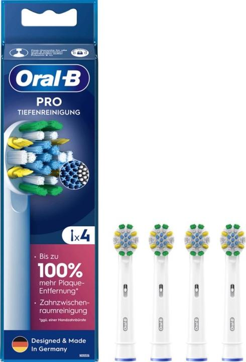 Actual product image Braun Oral-B Attachment Brushes Pro Deep Cleaning 4er AM (1x)