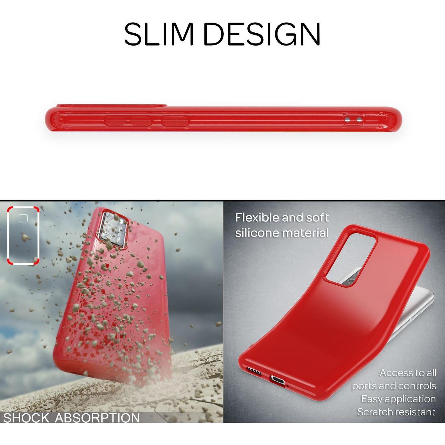 Thumbnail - Nalia Silikon Handyhülle (Huawei P40), Smartphone Hülle, Grün