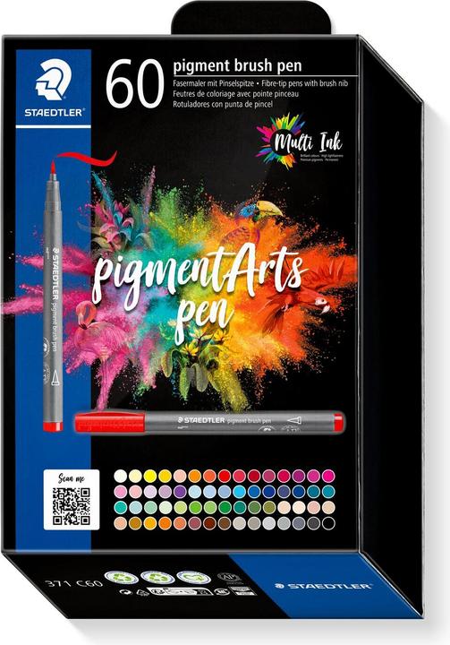 Staedtler Fibre pen (Multicoloured, 60 x)