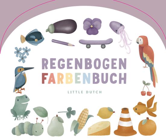 Produktbild Little Dutch Regebogen Farbenbuch (Deutsch)