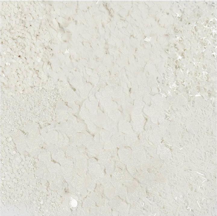 Produktbild Creativ Company Glitzerset Weiss, 6 x 5 g