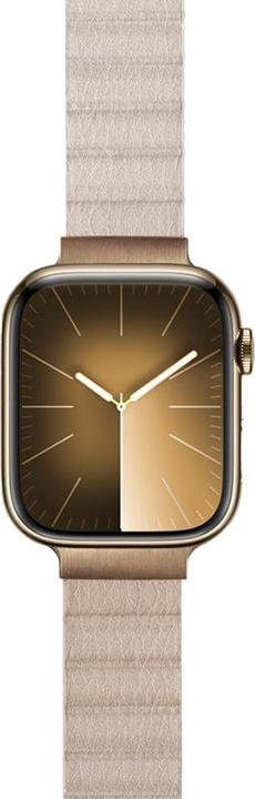 Immagine prodotto Crong Eclipse – Apple Watch Leder-Magnetarmband 38/40/41 mm (Beige) (Ecopelle)