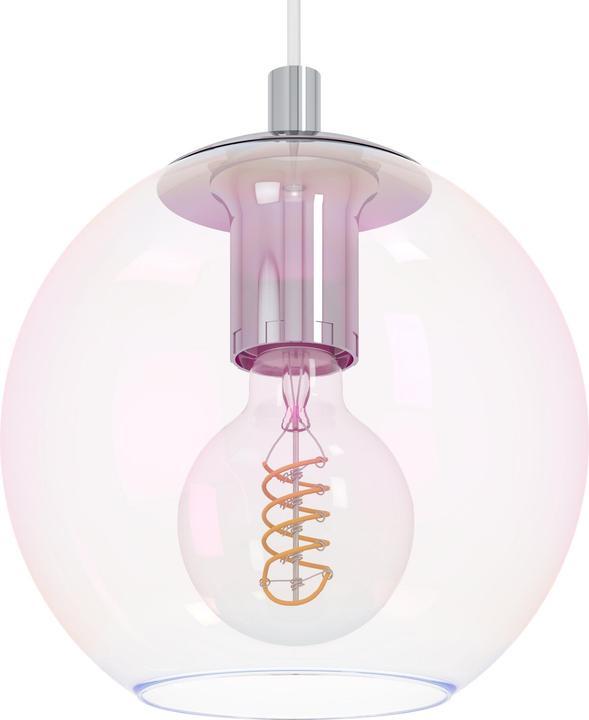 Actual product image EGLO Cluster Ariscani 3-Light Pendant Lamp with Iridescent Glass Balls (E27)