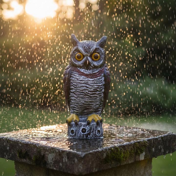 Actual product image Relaxdays Owl deterrent