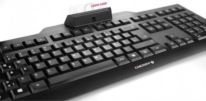 Actual product image CHERRY Keyboard KC 1000 SC black (CH, Cable)