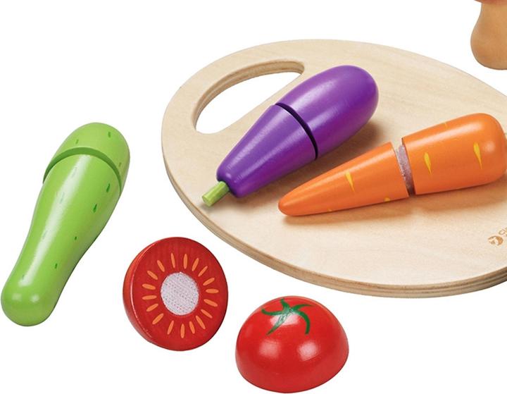 Actual product image Classic World Wooden vegetables