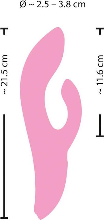 Actual product image Sweet Smile Wiggling Rabbit Vibrator