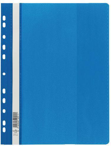 Produktbild Durable Einhänge-Schnellhefter Economy, DIN A4, blau Sichthefter mit transparentem Vorderdeckel, farbiger (A4, 1x)