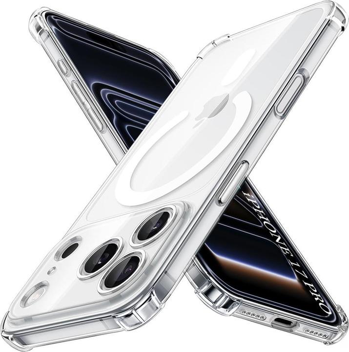Actual product image Techsuit Shockproof Clear Silicone MagSafe (Apple iPhone 17 Pro)
