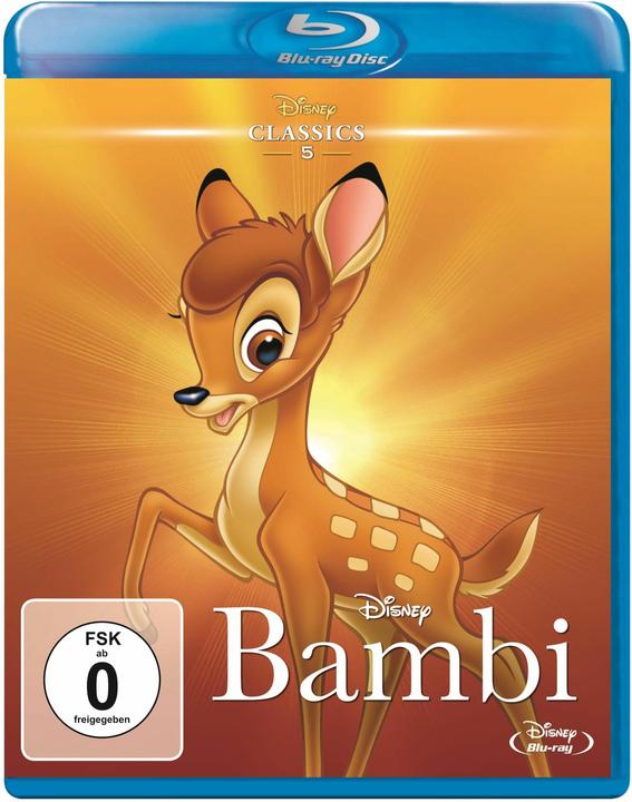 Actual product image Bambi (Blu-ray, 1942, German)