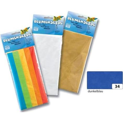 Werola, Bastelpapier, Seidenpapier altrosa, 24 Bogen 50x75cm (19 g/m², 24 x)