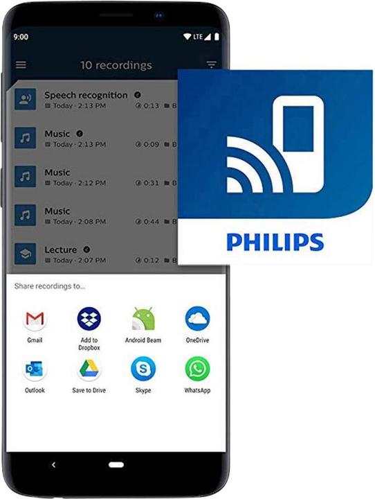 Produktbild Philips Digital Voice Tracer DVT7110 (8 GB)