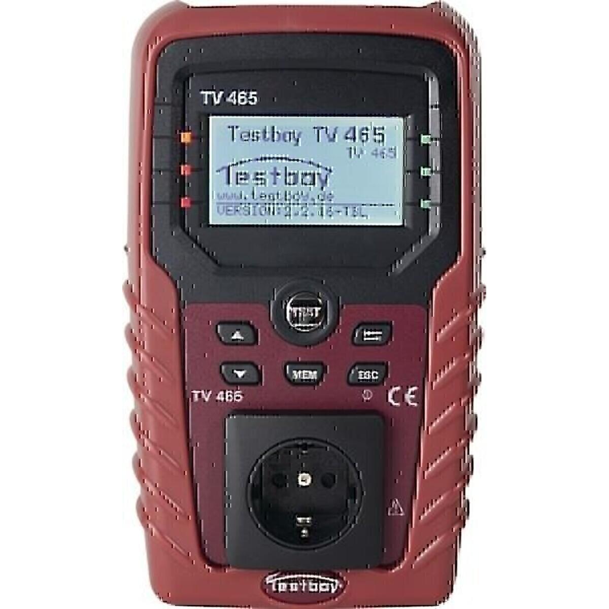 Testboy, Multimeter, Gerätetester TV 465 pro mit Schutzleiter- / Isolationswiderstand L235xB140xH80mm