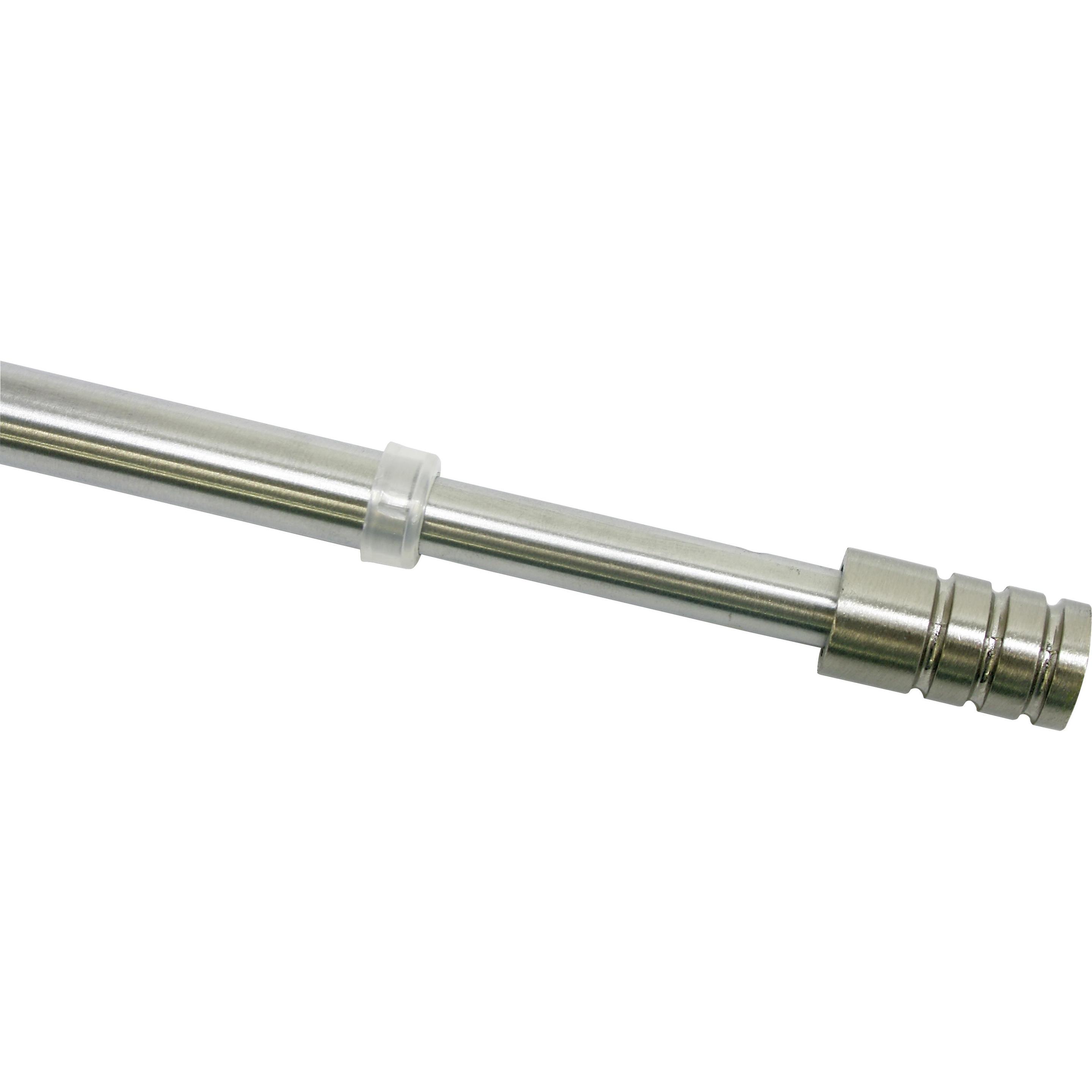 Gardinia, Vorhang Zubehör, Vitragestange Zylinder Ø 8/10 mm edelstahl-optik