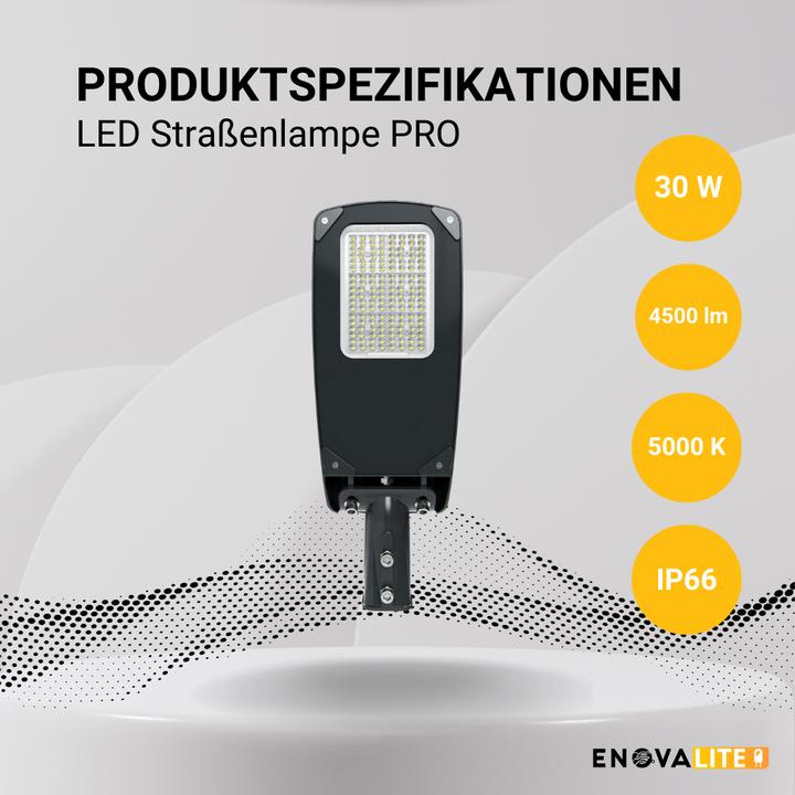 Image du produit Enovalite Lampadaire à LED PRO (4500 lm, IP66)