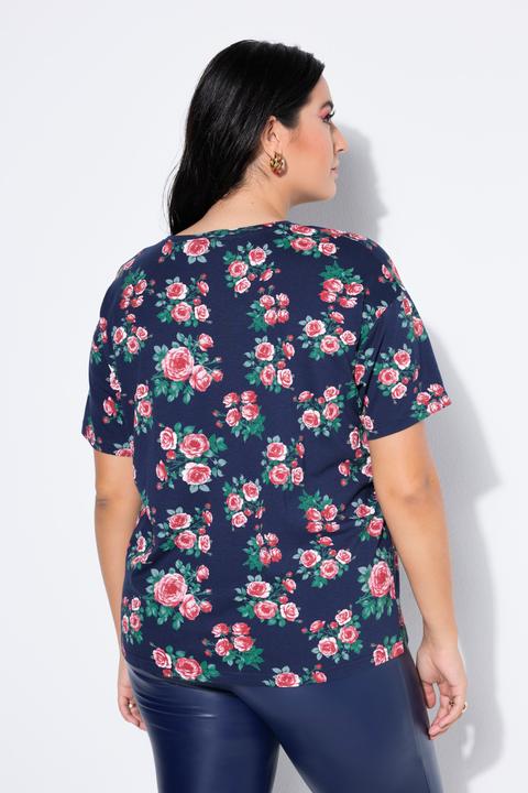 Produktbild Studio Untold T-Shirt, oversized, Roses-Print (56)