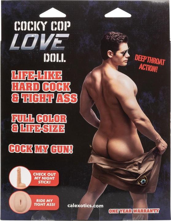 Actual product image CalExotics Cocky Cop Love Doll