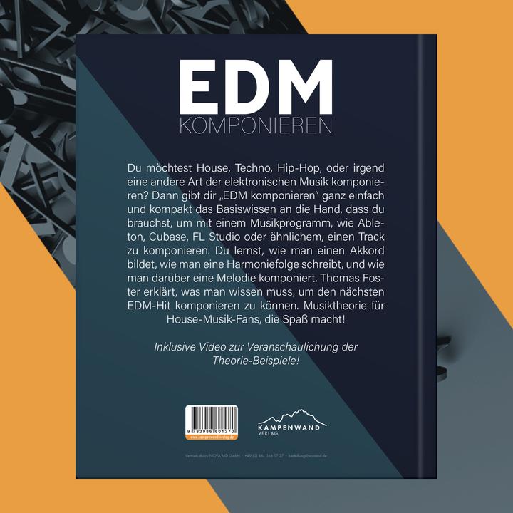 Actual product image EDM komponieren (German, Thomas Foster, 2023)
