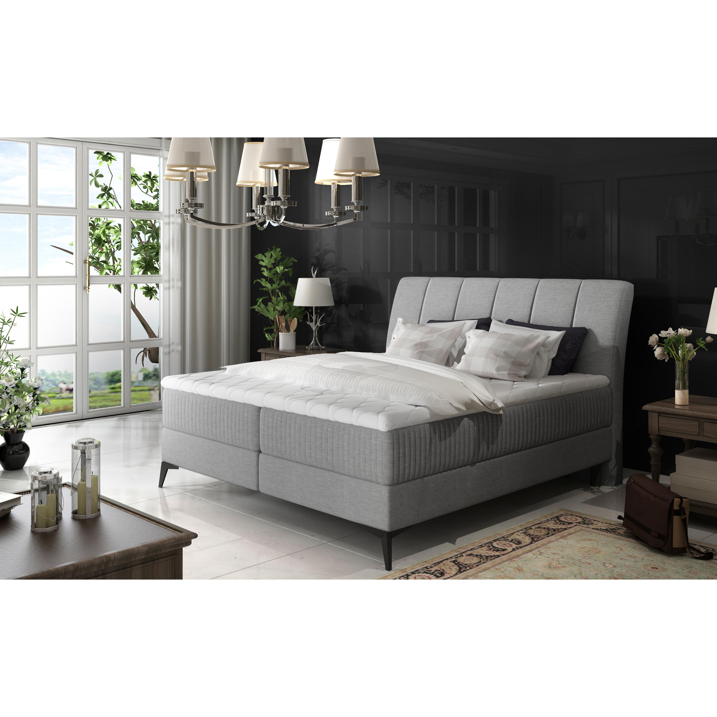 ELTAP, Bett, Aderito mit Stauraum (160 x 200 cm)
