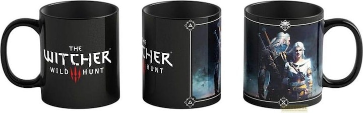 Produktbild Good Loot Heat Reveal Mug (The Witcher 3: Geralt & Ciri) /Merchandise (480000 ml, 1 x)